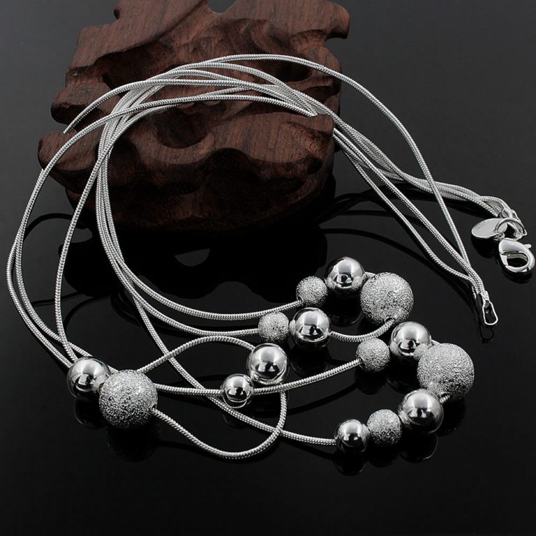 Chic Fashion Silver Plated Necklace