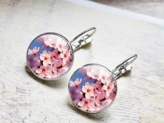 Flower Earring pink