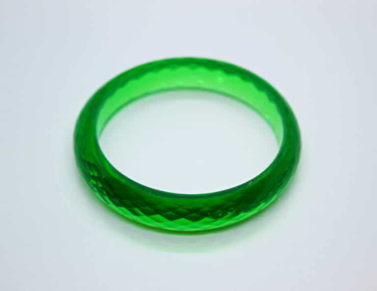Acrylic Bangle Green