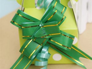 Green Gift pack Ribbon